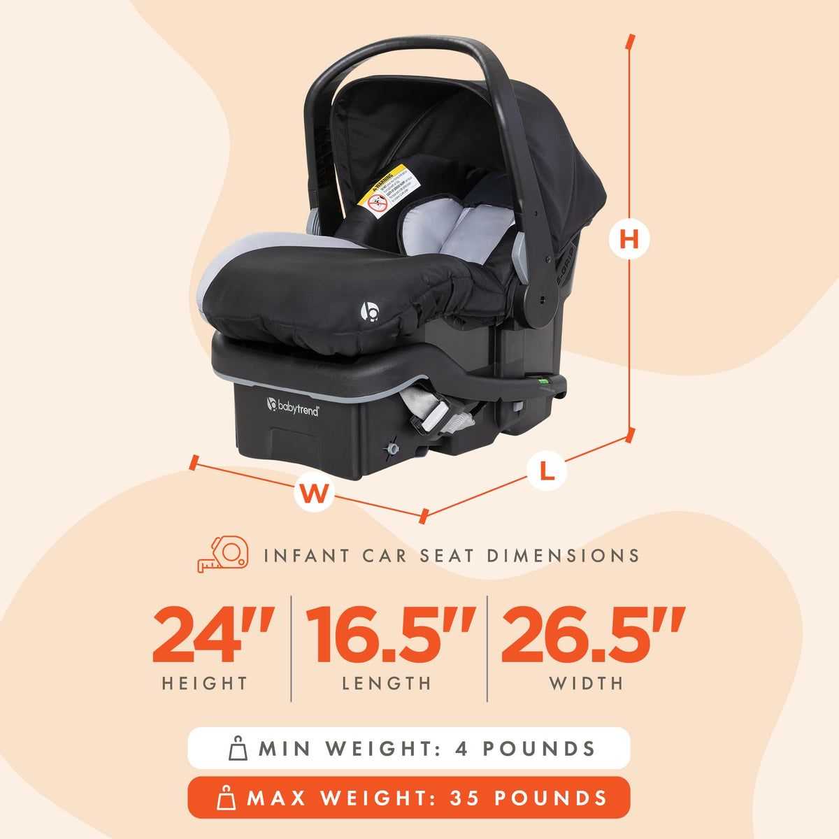 Rear-Facing Infant Car Seat N674532