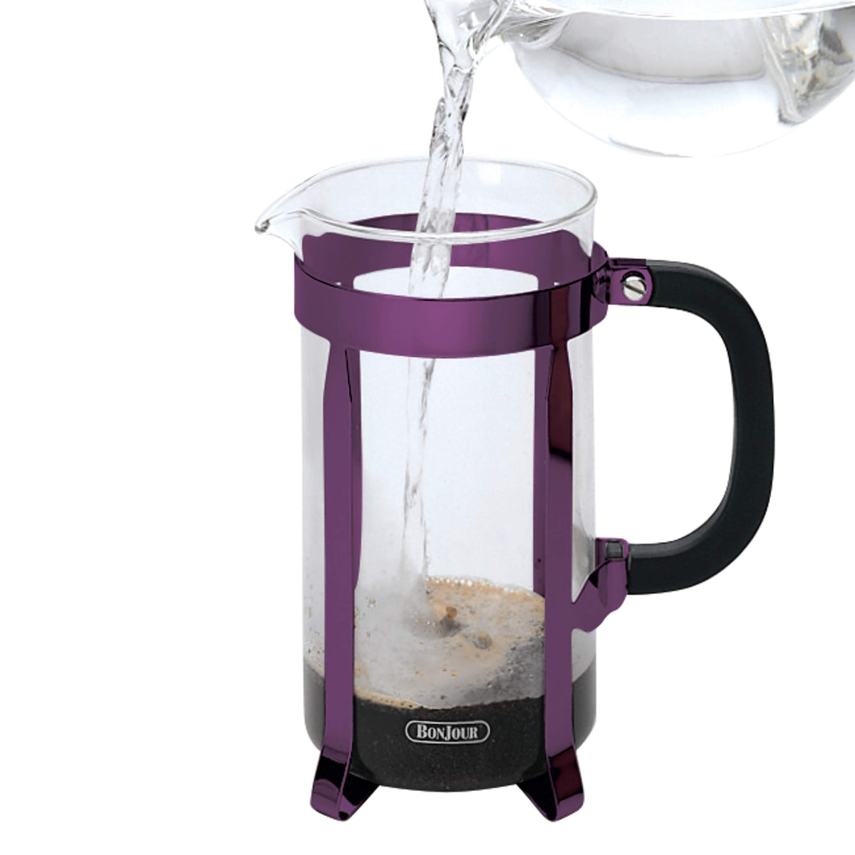 French Press Coffee Maker 8 Cup Purple C63575