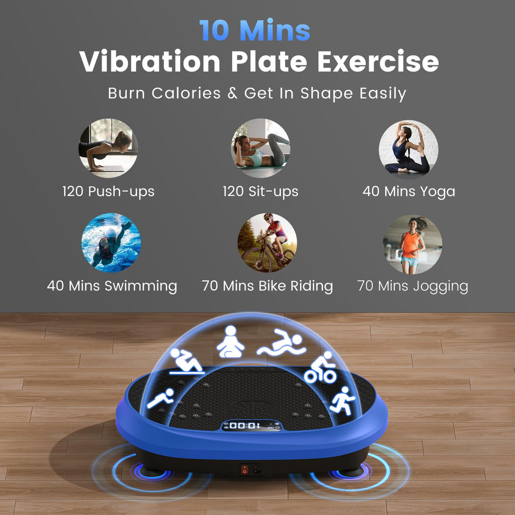 Vibration Plate Exercise Machine 450 lbs Capacity S5971