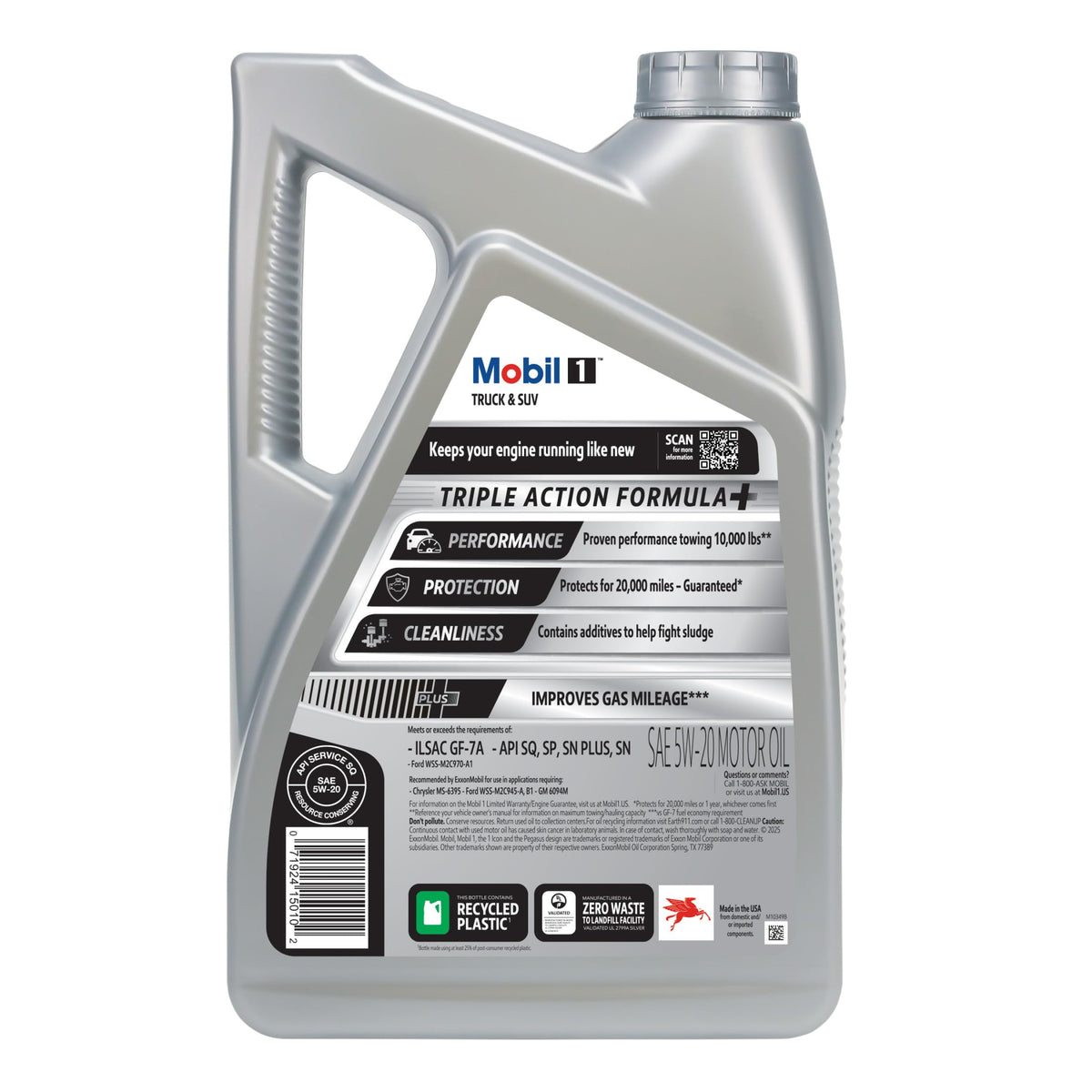5 Quart 5W-20 Full Synthetic Motor Oil V359