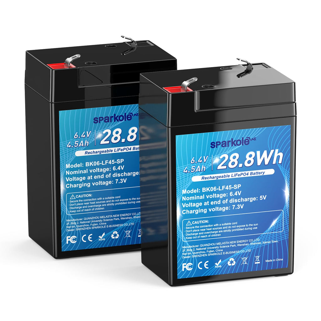 4.5Ah LiFePO4 Battery 2 Pack X199601