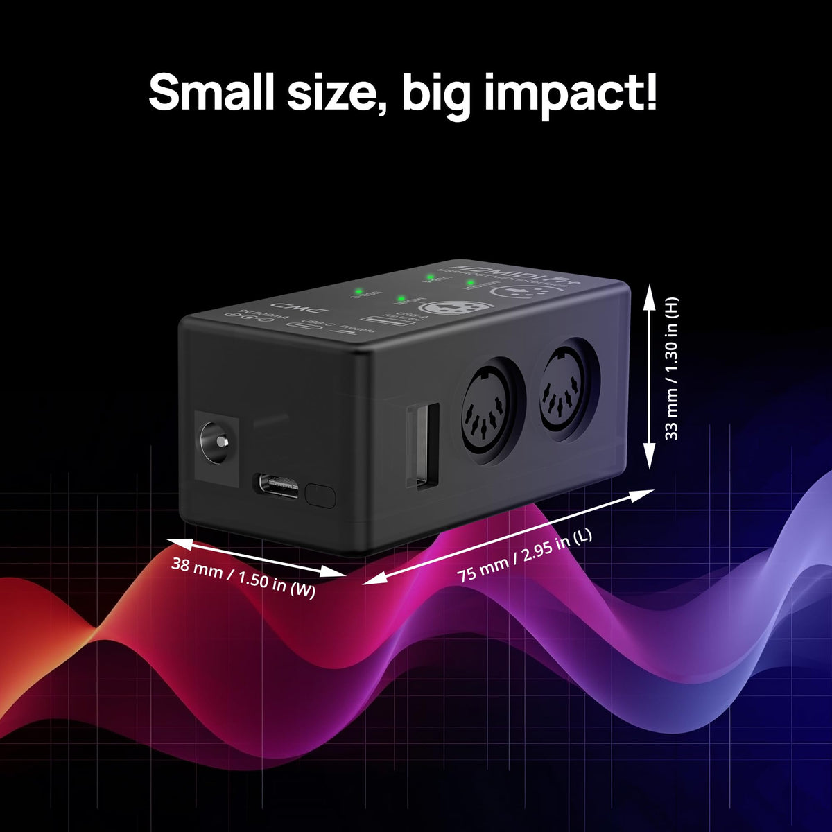 Compact USB Host MIDI Interface J45260