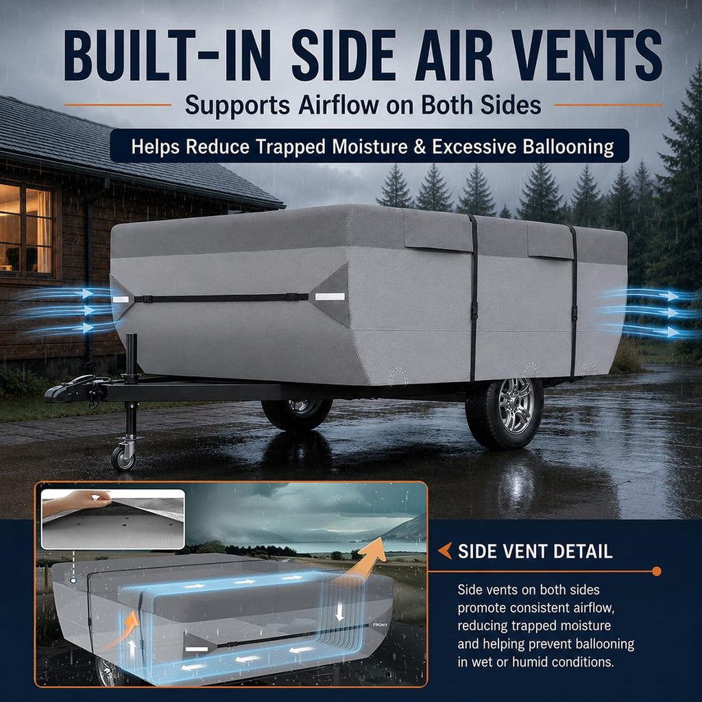 Pop Up Folding Camper Cover B192672