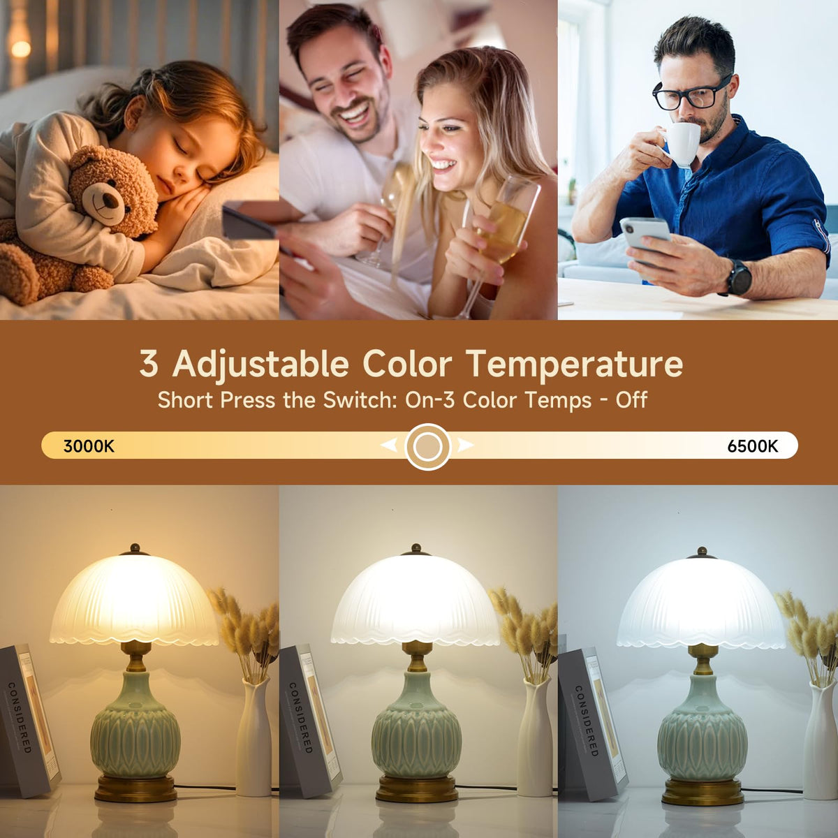 Ceramic Retro Table Lamp I1617