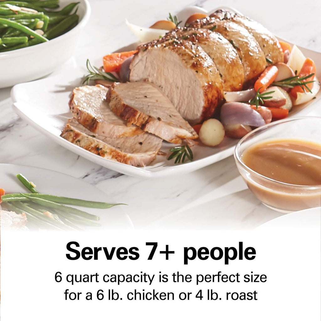 Programmable 6 Quart Slow Cooker with Travel Lid Lock S465