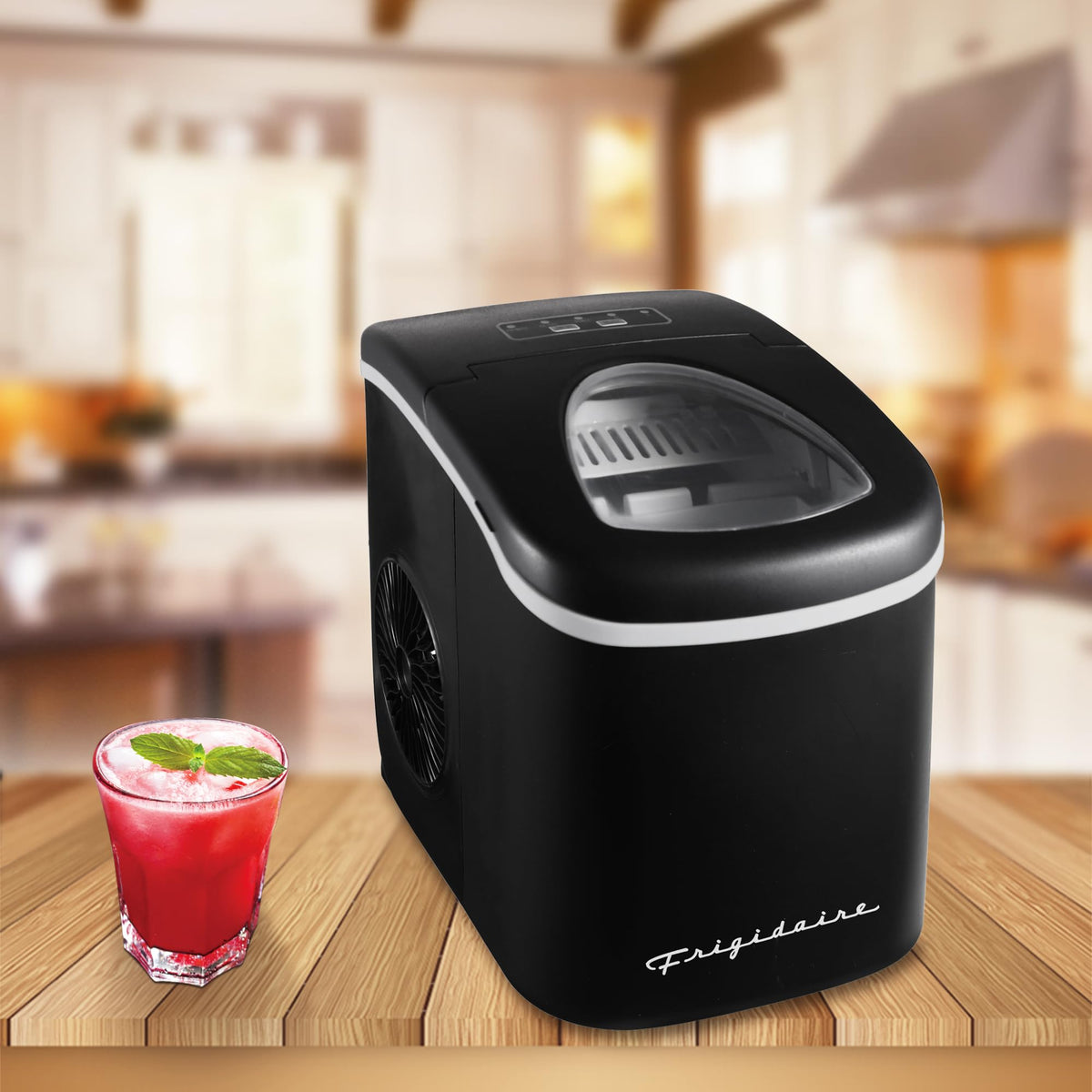 Compact Countertop Ice Maker 26 lb per Day Black D6785