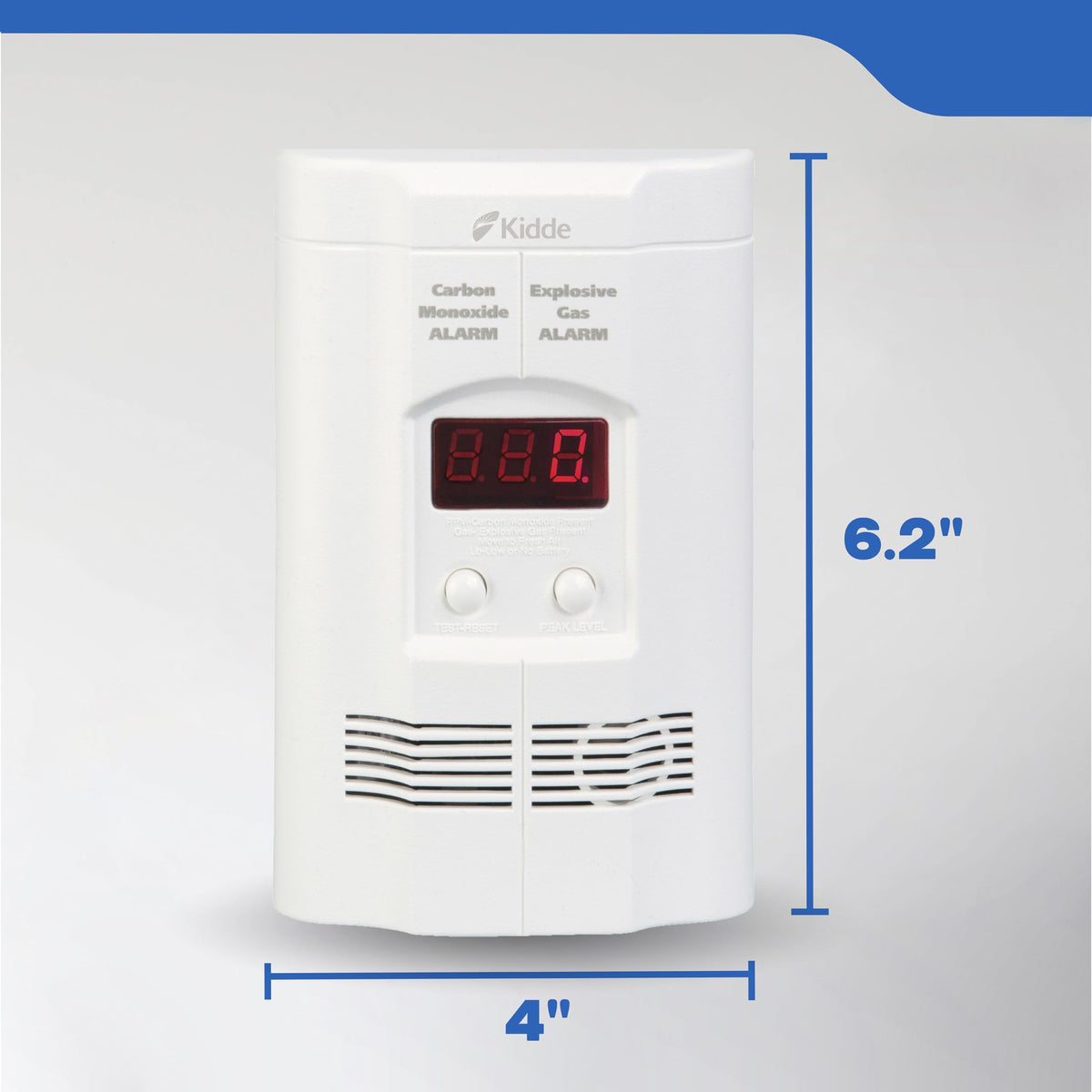 Carbon Monoxide & Explosive Gas Alarm with Digital Display B21253