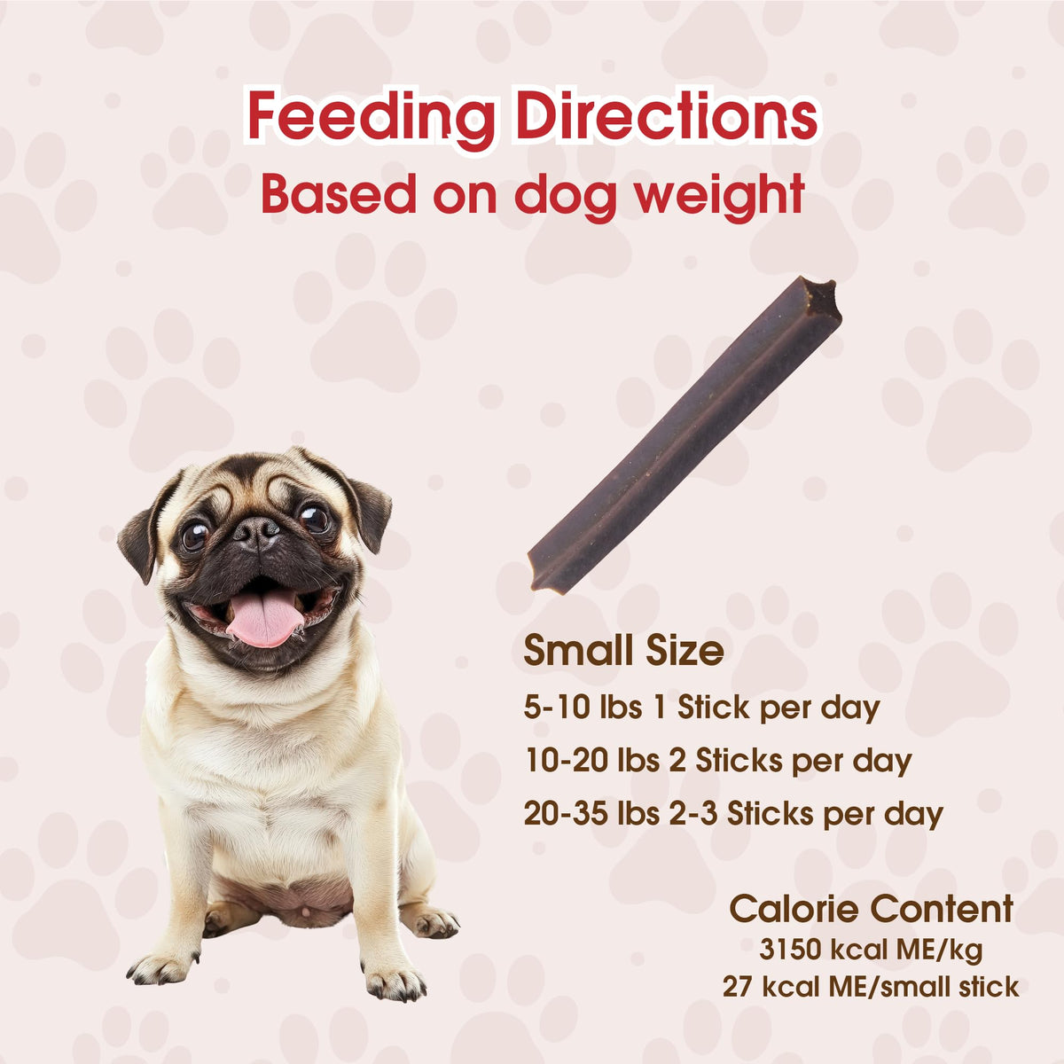 Grain-Free Dental Chew Sticks for Puppies, 6.2 oz C898085