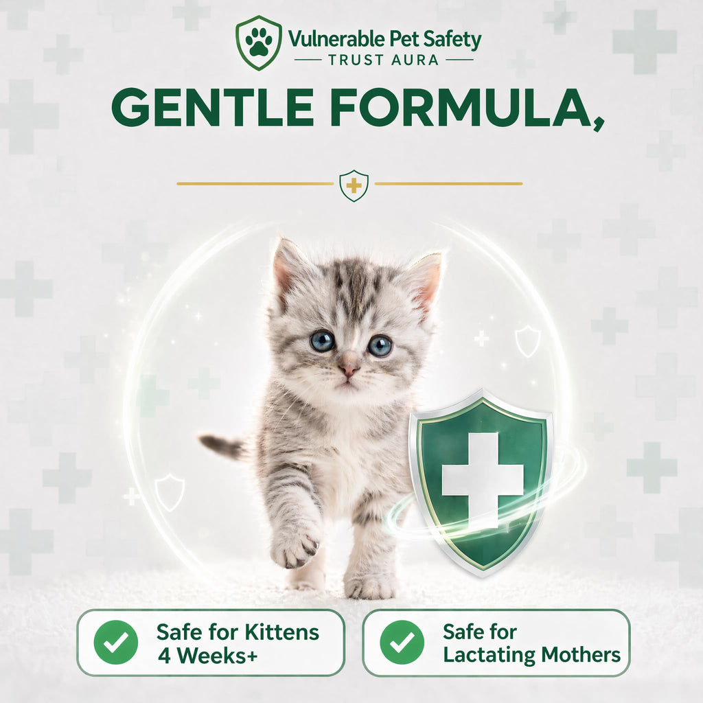 Liquid Dewormer for Cats & Kittens Pyrantel Pamoate Oral Suspension 50ml F869814