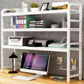 Adjustable Wood Metal Desktop Bookshelf P206447