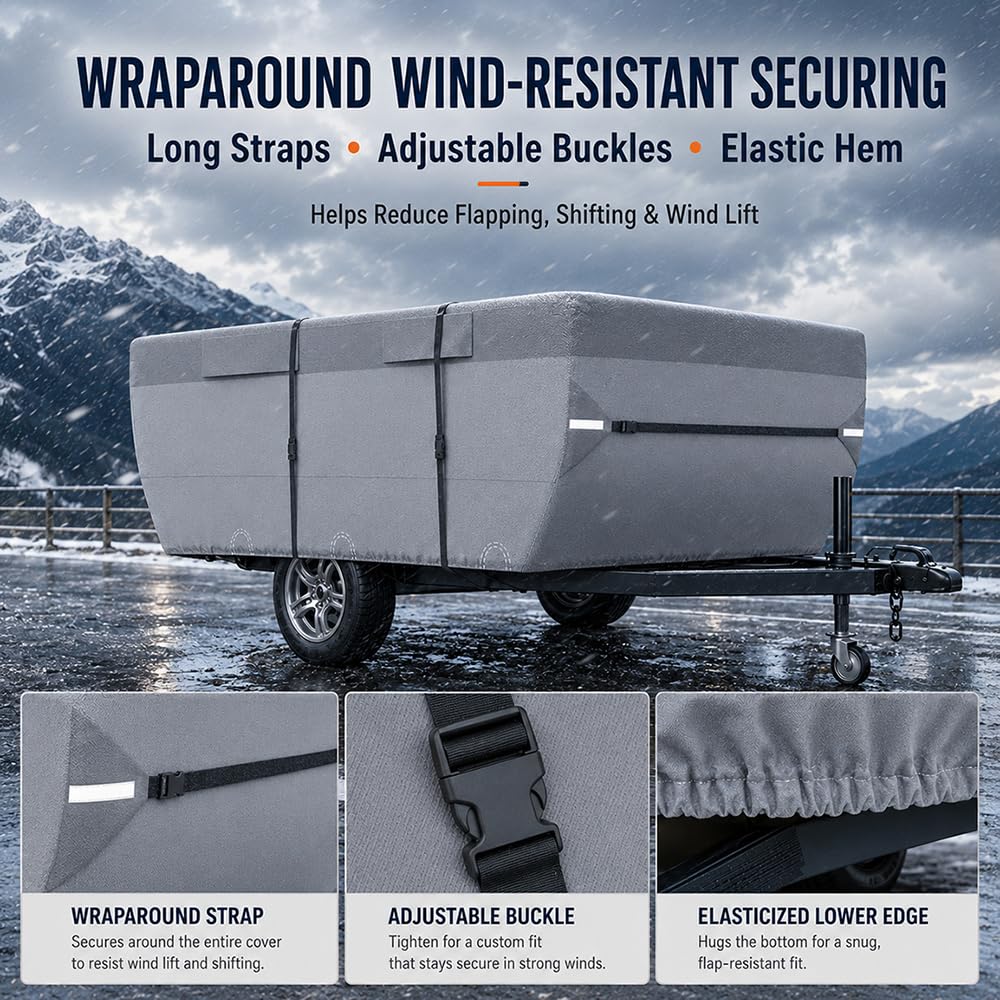 Pop Up Folding Camper Cover B192672