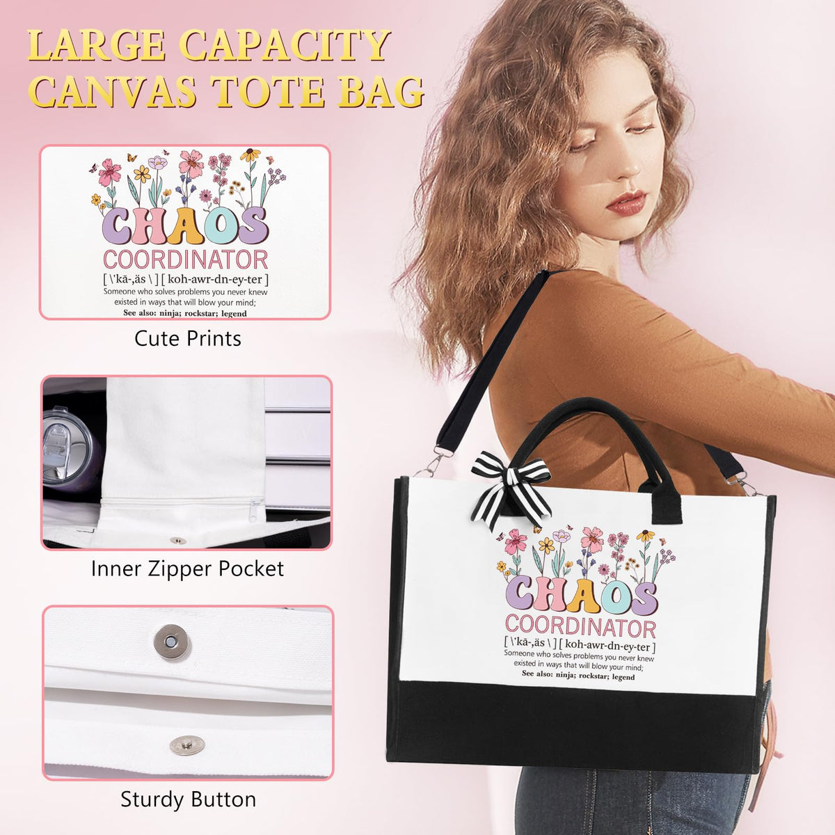 Appreciation Gift Basket with Tumbler Canvas Tote Bag R56507