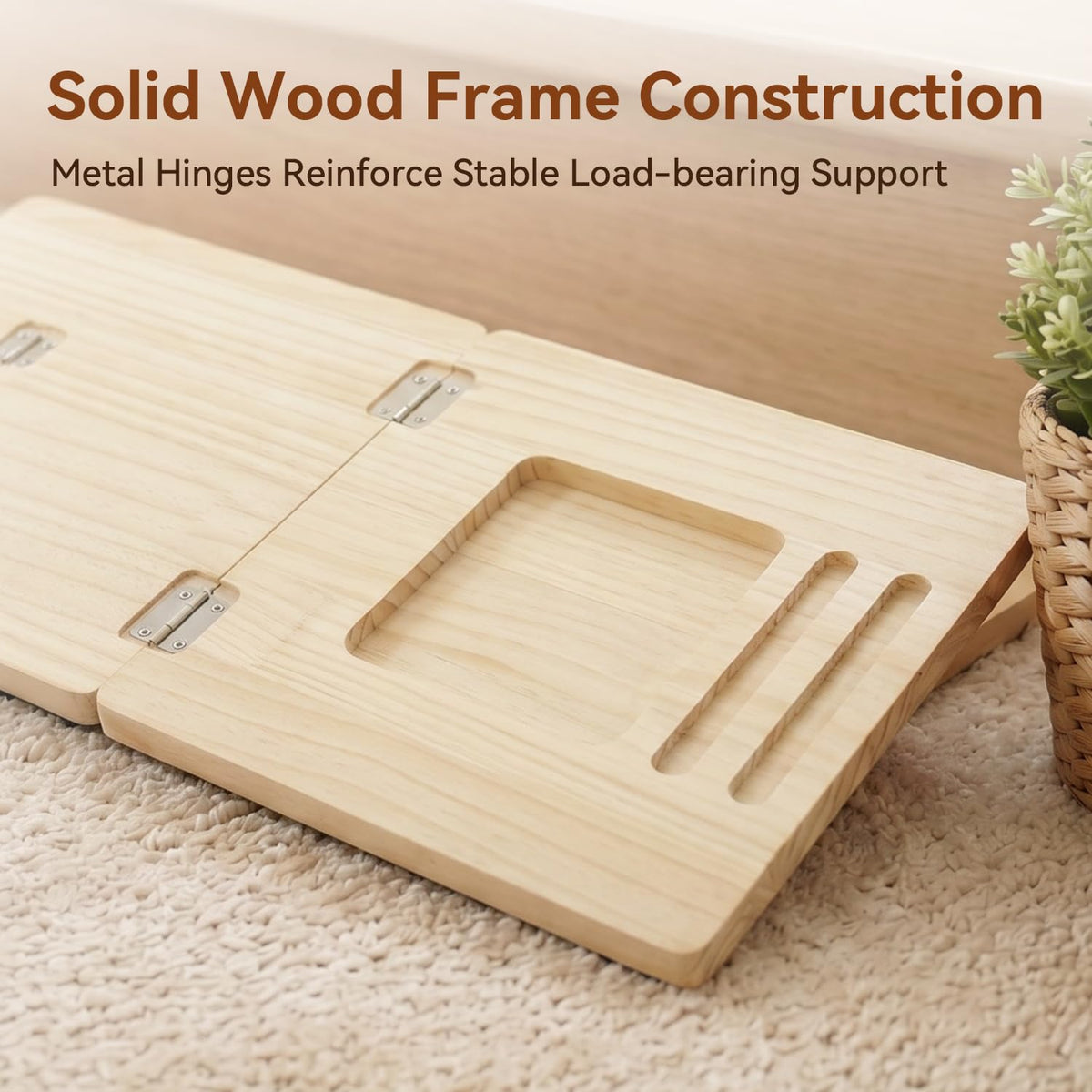 Adjustable Non-Slip Wooden Dog Ramp P314