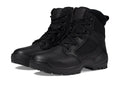 Black 6-Inch Side-Zip Work Boots R337