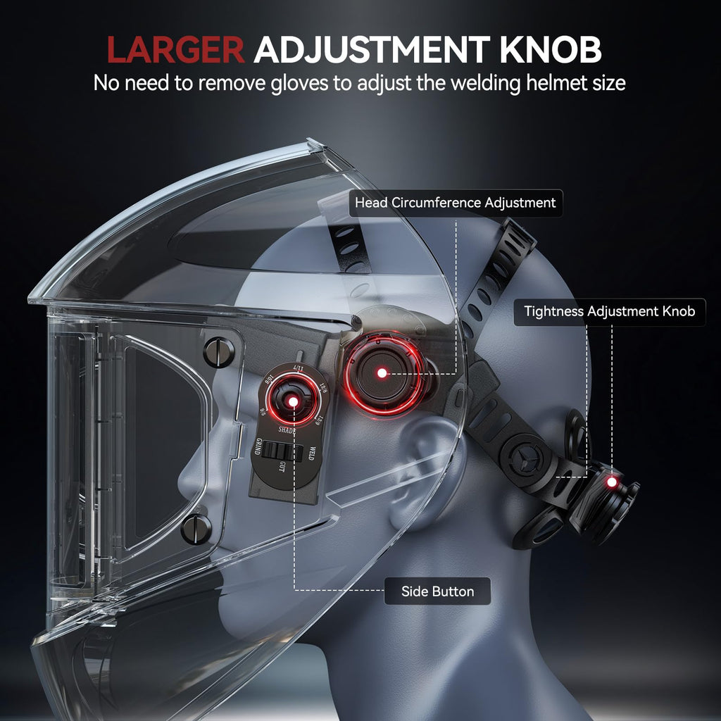 Auto Darkening Welding Helmet K915