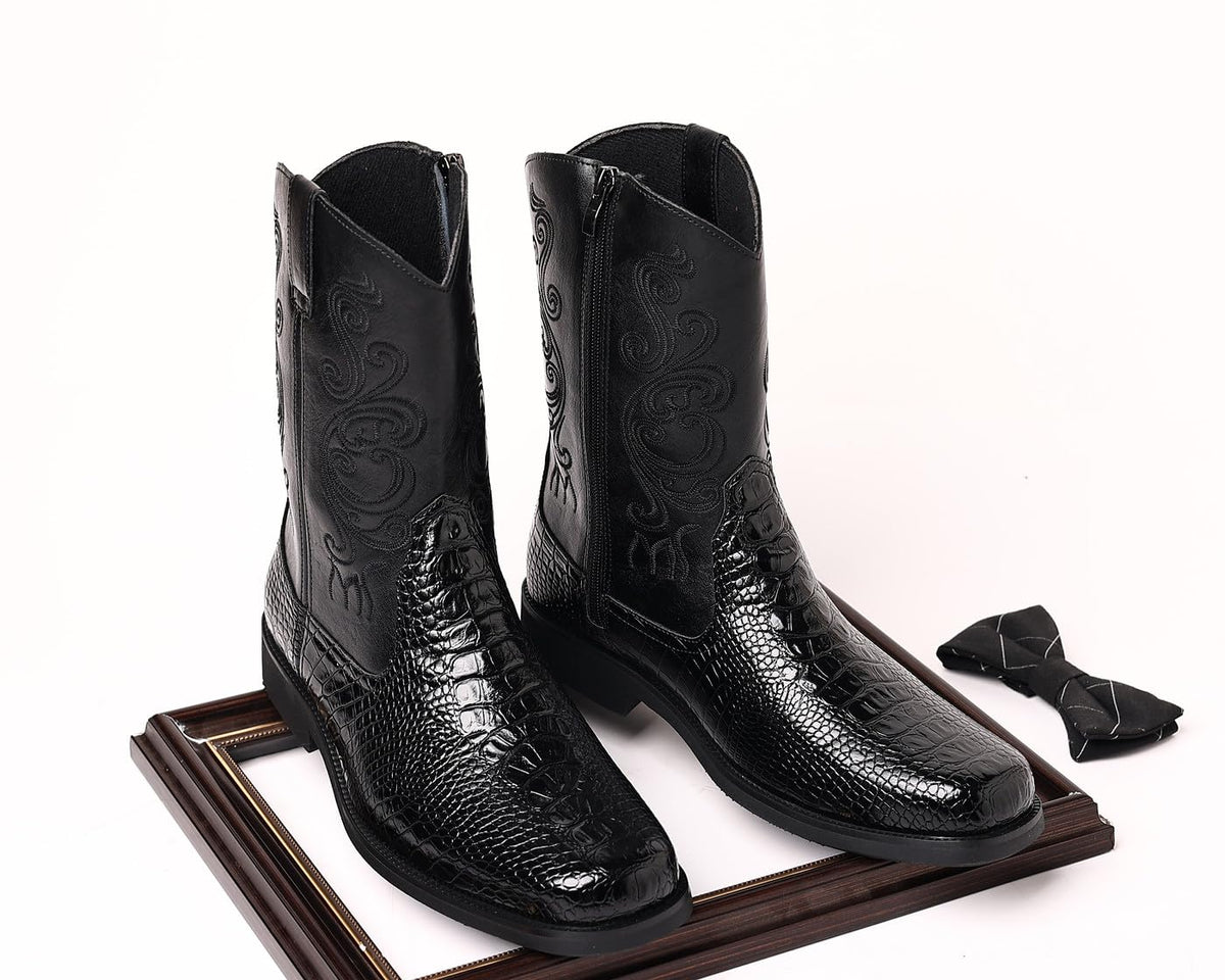 Crocodile Western Cowboy Boots V768856
