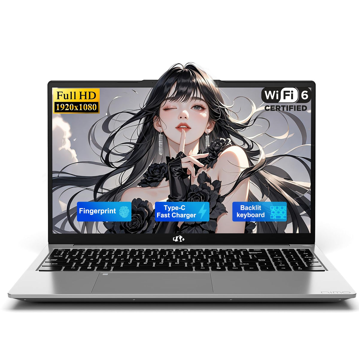 15.6" IPS FHD Laptop 8GB RAM 256GB SSD S46122