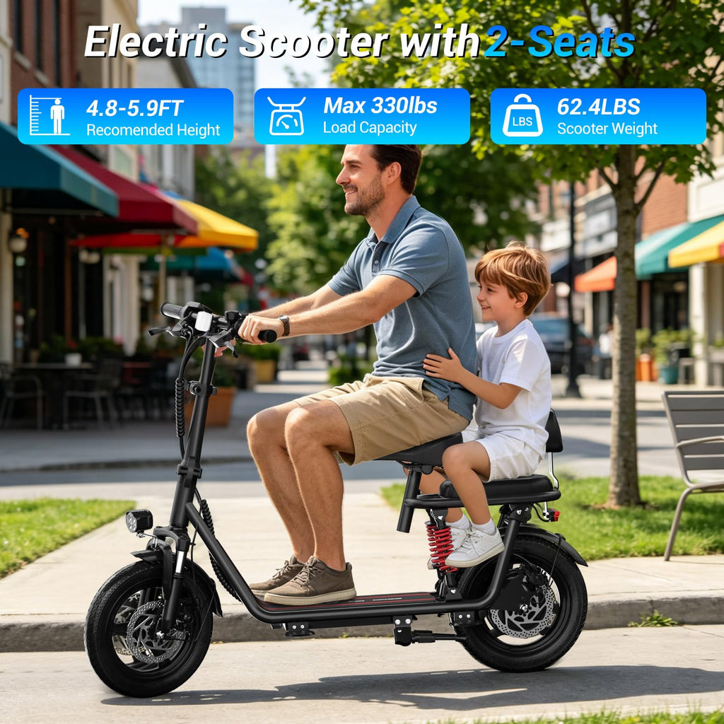 Electric Scooter with Seat C939