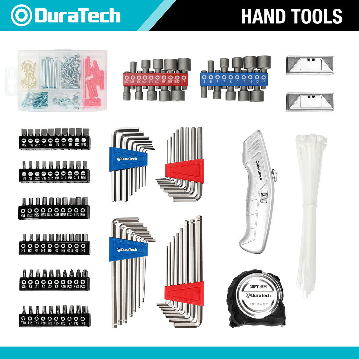269-Piece Socket Wrench & Hand Tool Kit R9227