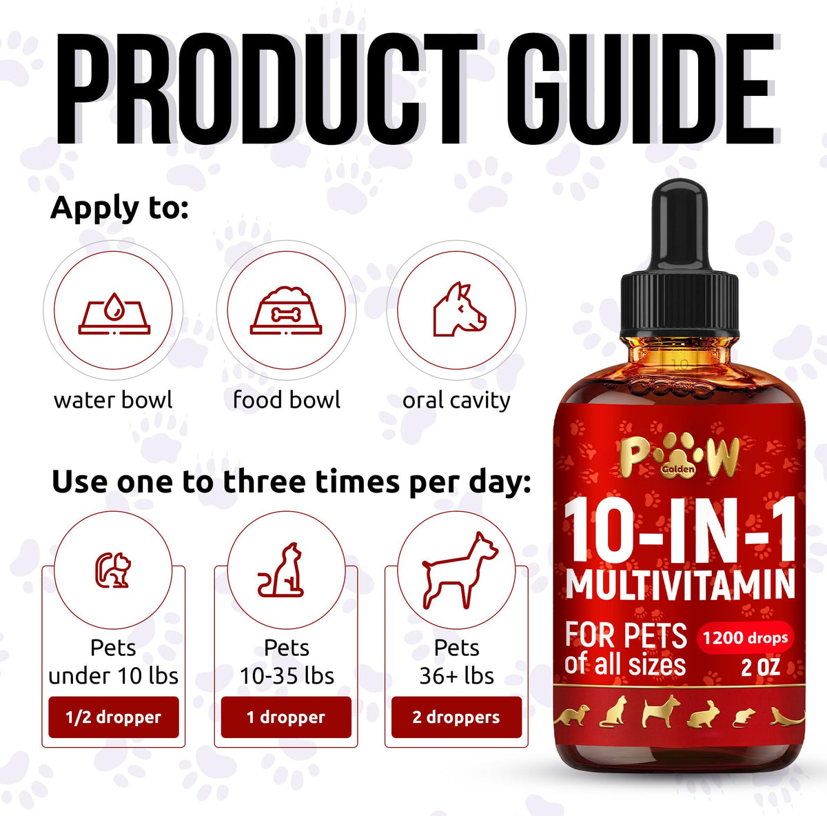 Liquid Multivitamin for Dogs and Cats 2 oz J1397