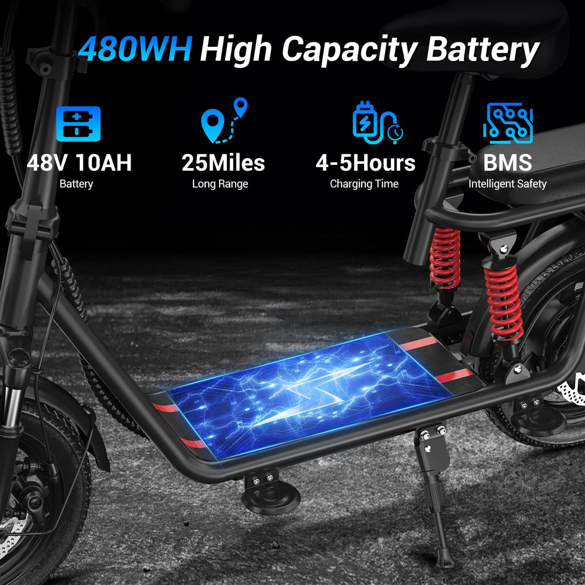 Electric Scooter with Seat C939