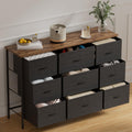 Black 9 Drawer Dresser D876730