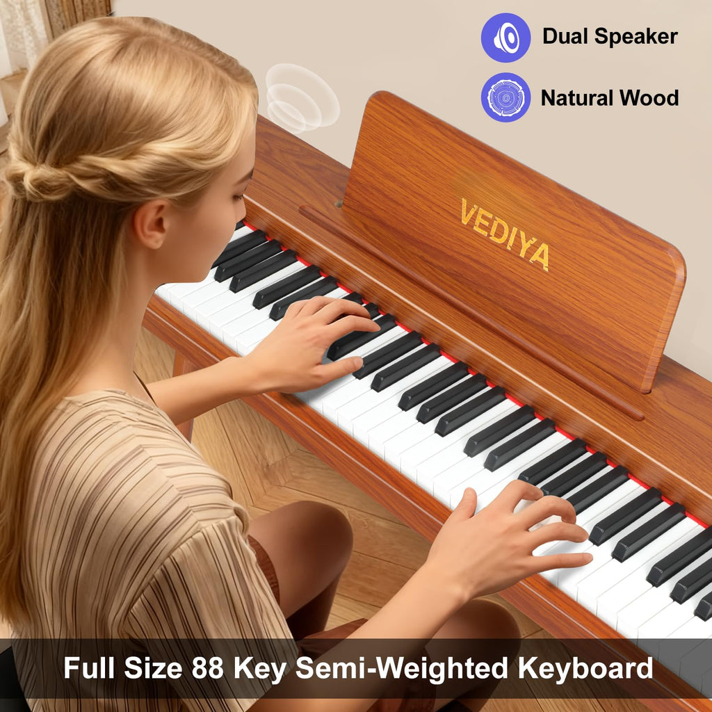 88 Key Semi-Weighted Digital Piano R208