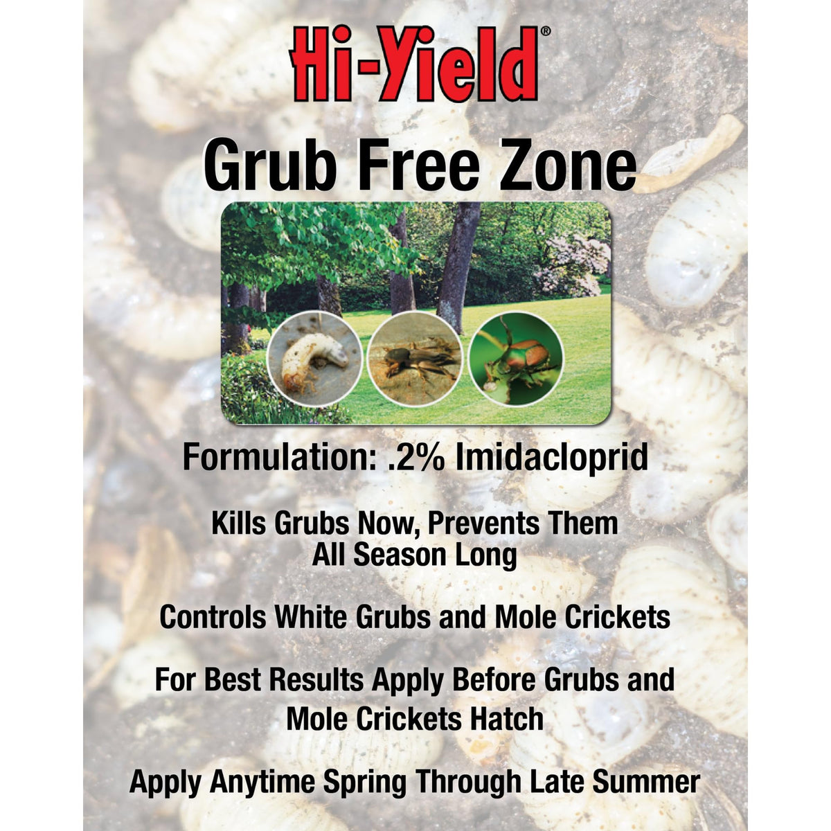 15 lbs Grub Free Zone U980