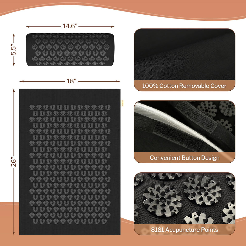 Heated Acupressure Mat M6806