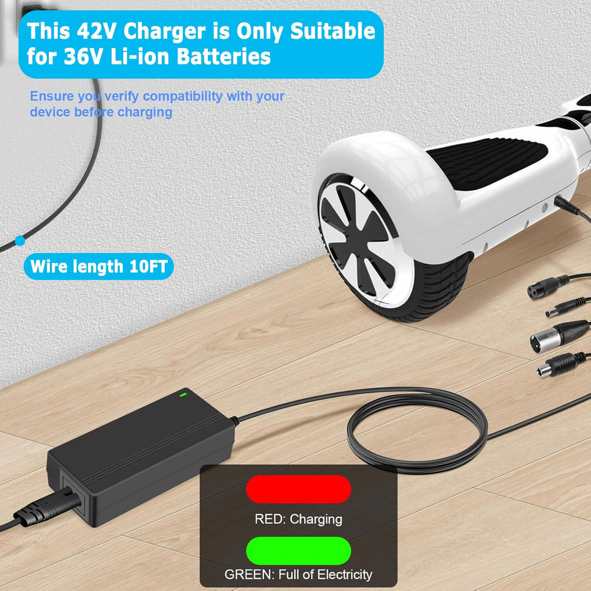 42V 2A Electric Scooter Charger N8576