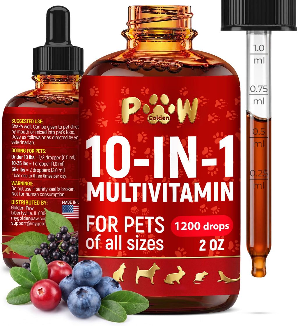 Liquid Multivitamin for Dogs and Cats 2 oz J1397