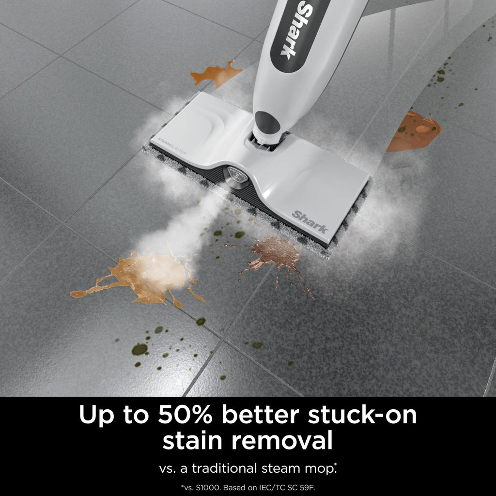 Steam Mop with 3 Steam Modes, 2 Washable Pads I319