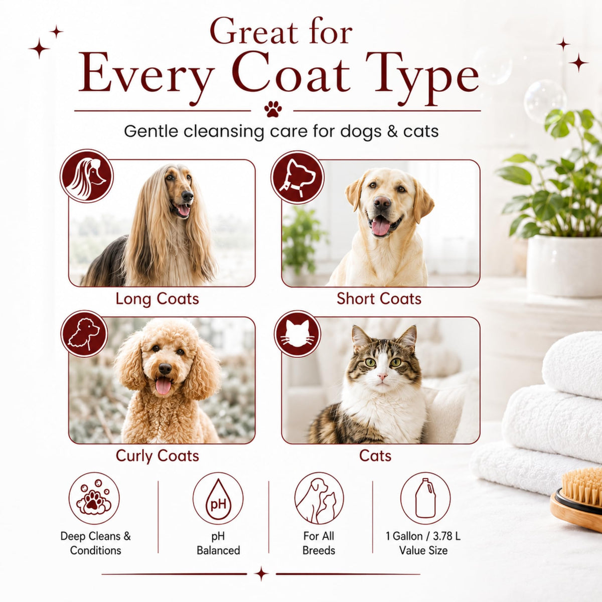 Pet Shampoo 1-Gallon G9435