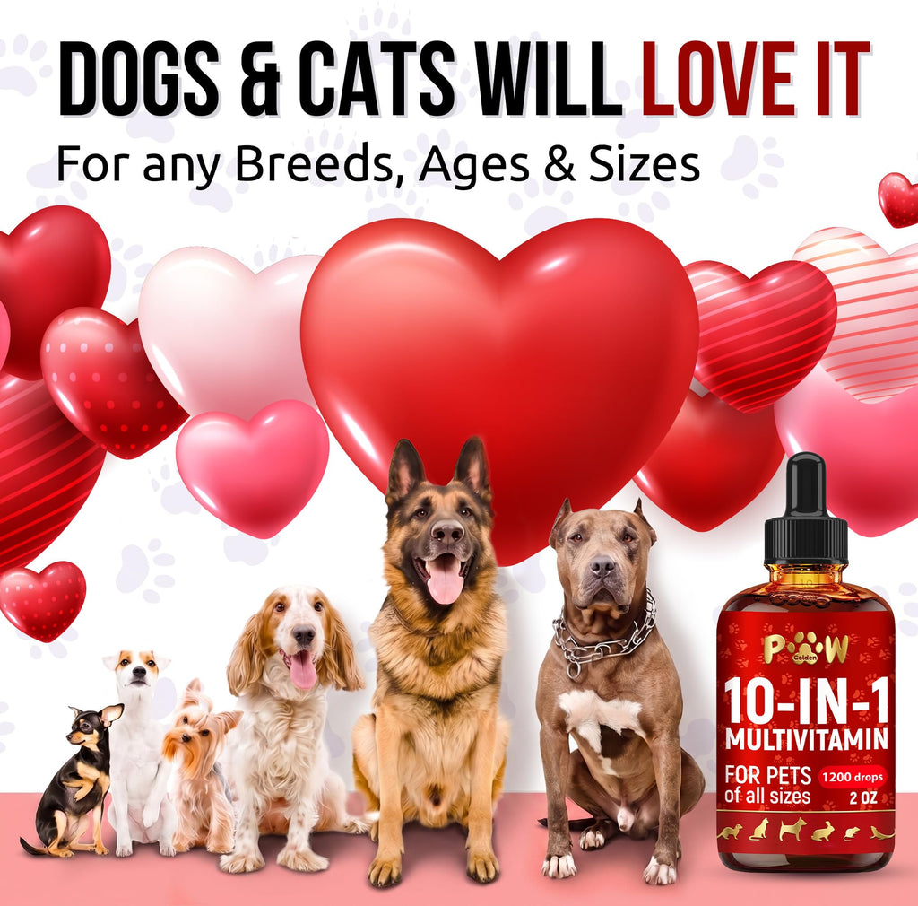 Liquid Multivitamin for Dogs and Cats 2 oz J1397