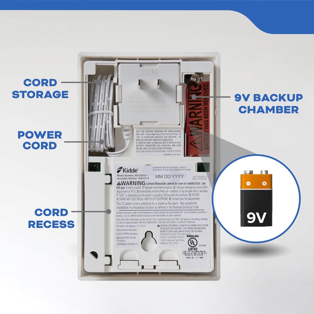 Carbon Monoxide & Explosive Gas Alarm with Digital Display B21253