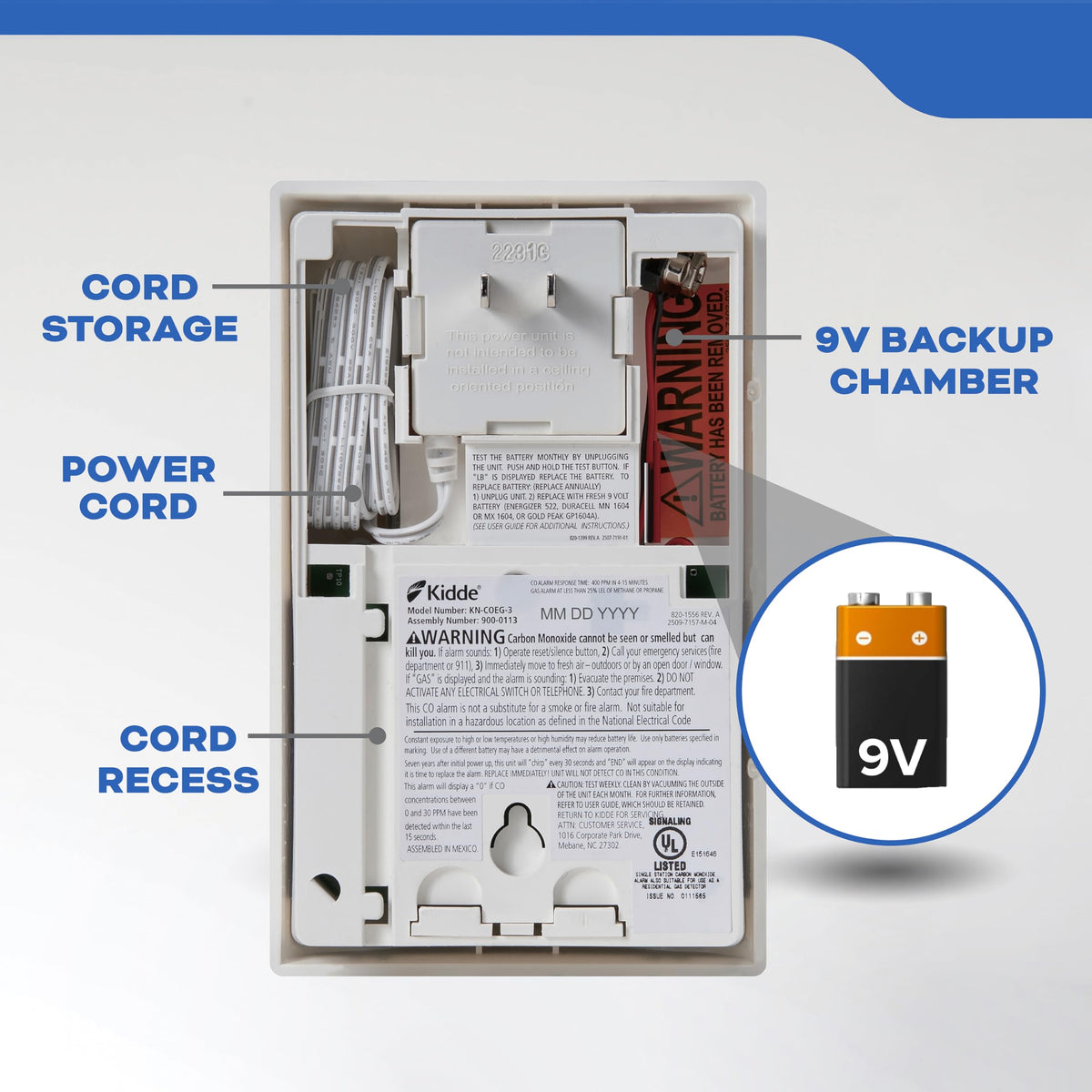 Carbon Monoxide & Explosive Gas Alarm with Digital Display B21253