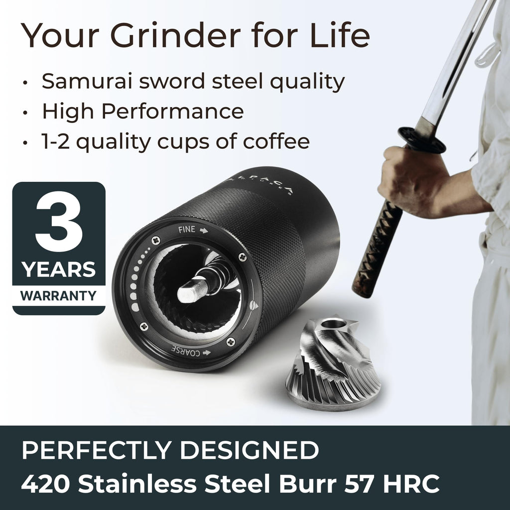 Manual Adjustable Conical Burr Coffee Grinder D64998