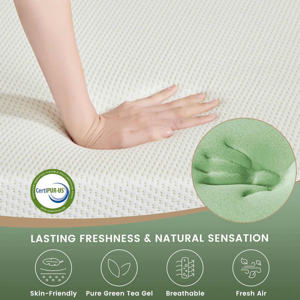 Twin 5 Inch Memory Foam Mattress C1490