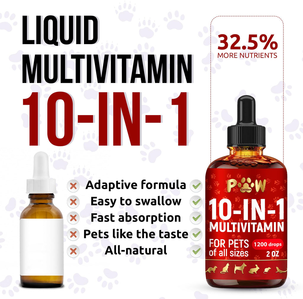 Liquid Multivitamin for Dogs and Cats 2 oz J1397