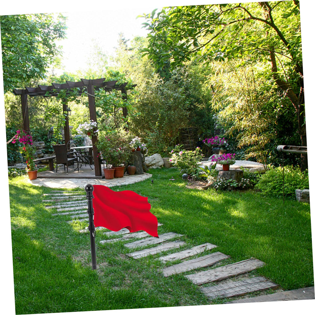Black Stainless Steel Rotating Flagpole Holder Set B768
