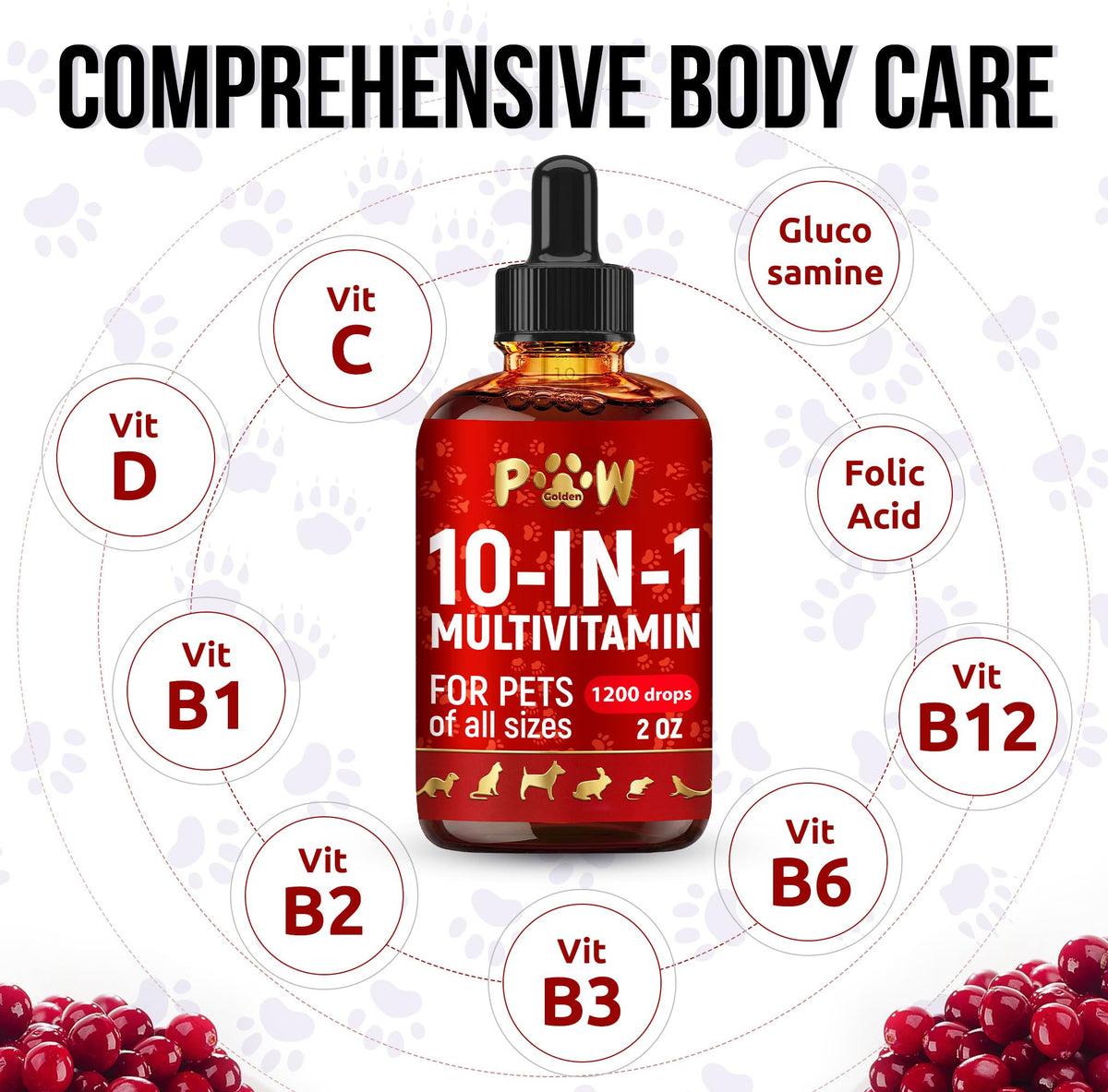 Liquid Multivitamin for Dogs and Cats 2 oz J1397