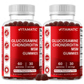 Glucosamine Chondroitin with MSM 60 Gummies 2 Pack A5456