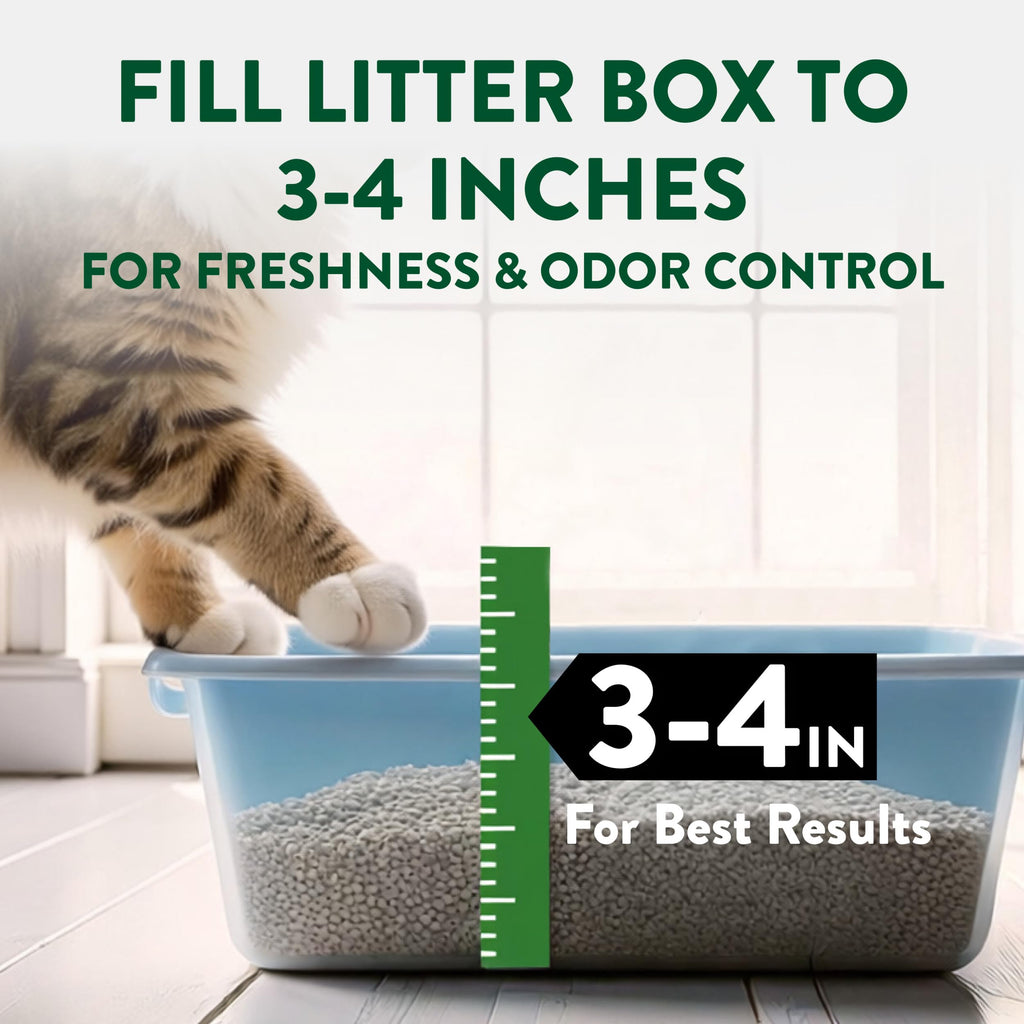Plant-Based Clumping Cat Litter Unscented 15 Lbs C6116