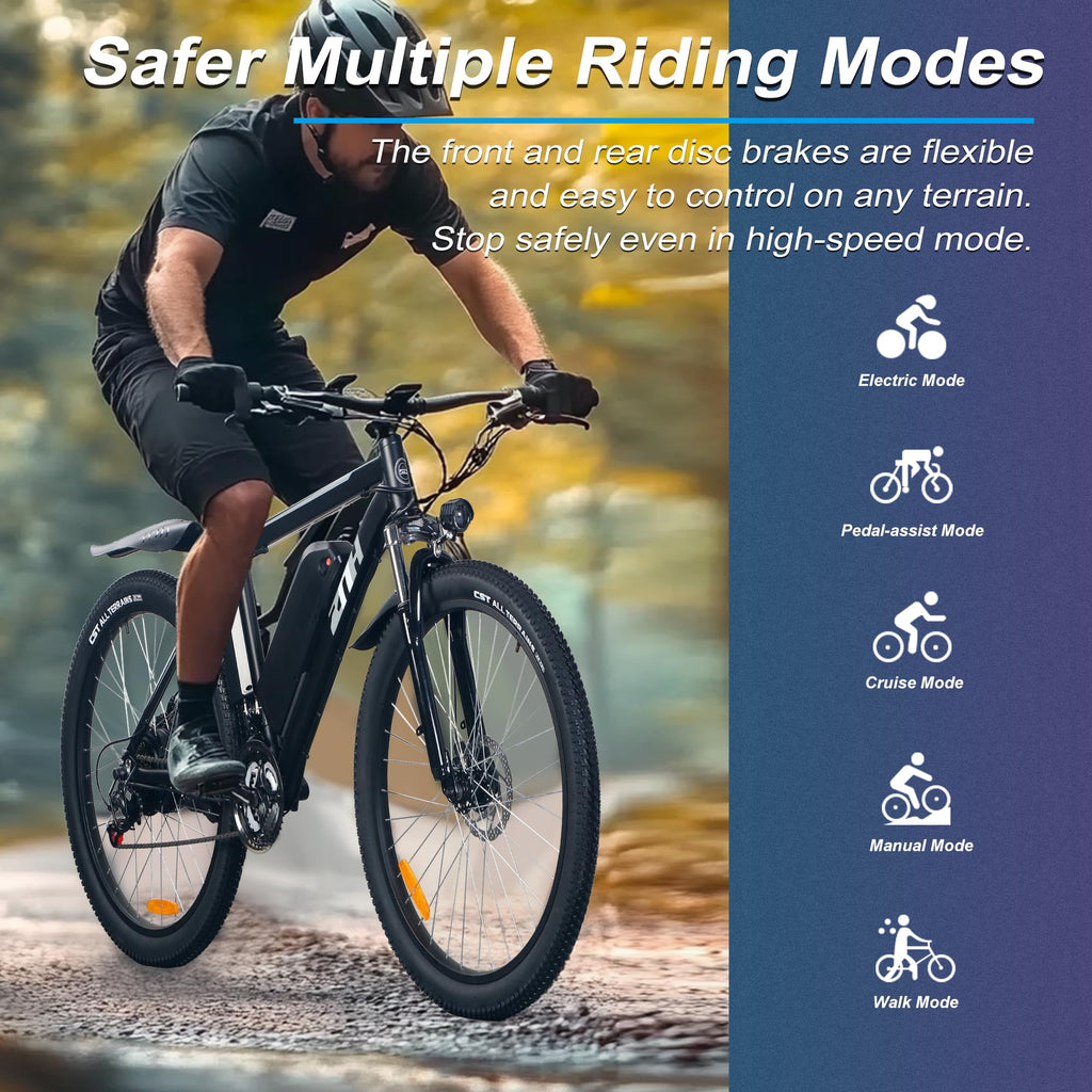 Electric Bike 1000W 20 Mph 80 Miles M588959