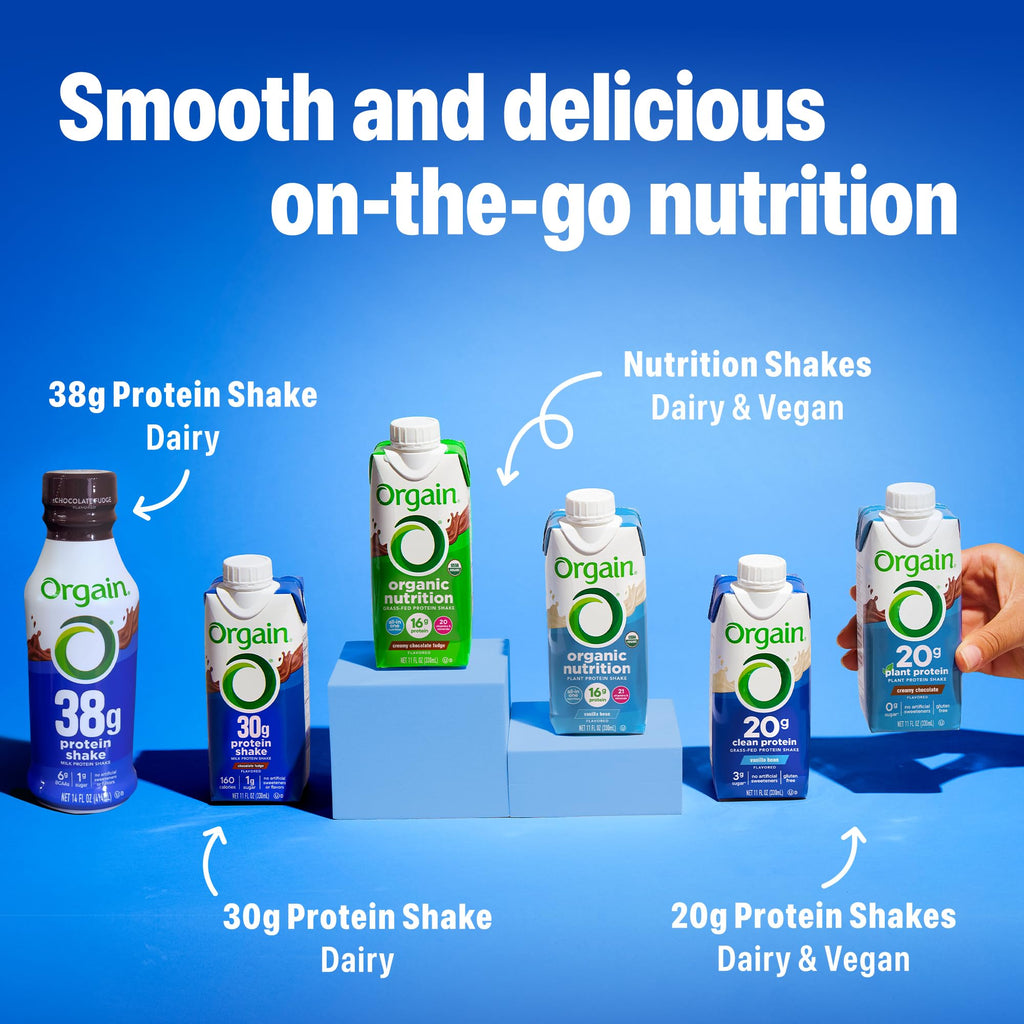 Chocolate 20g Vegan Protein Shake 11 oz 12pk H7512