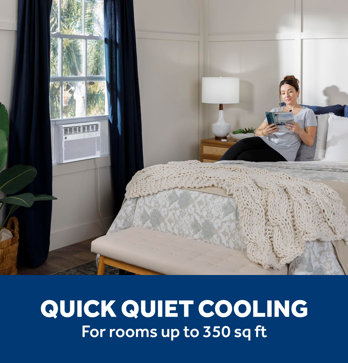 10,000 BTU Smart Window Air Conditioner E3966