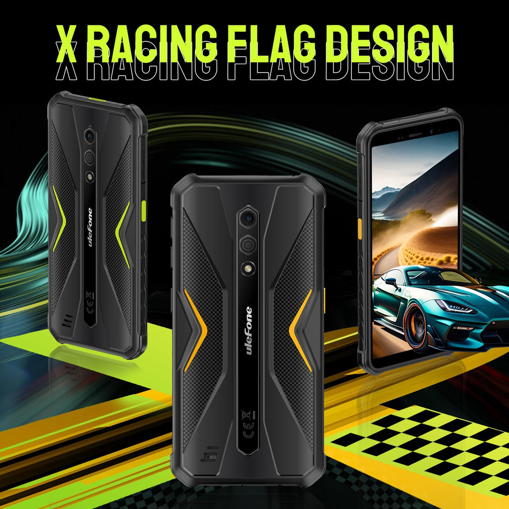Black Rugged Smartphone R52358