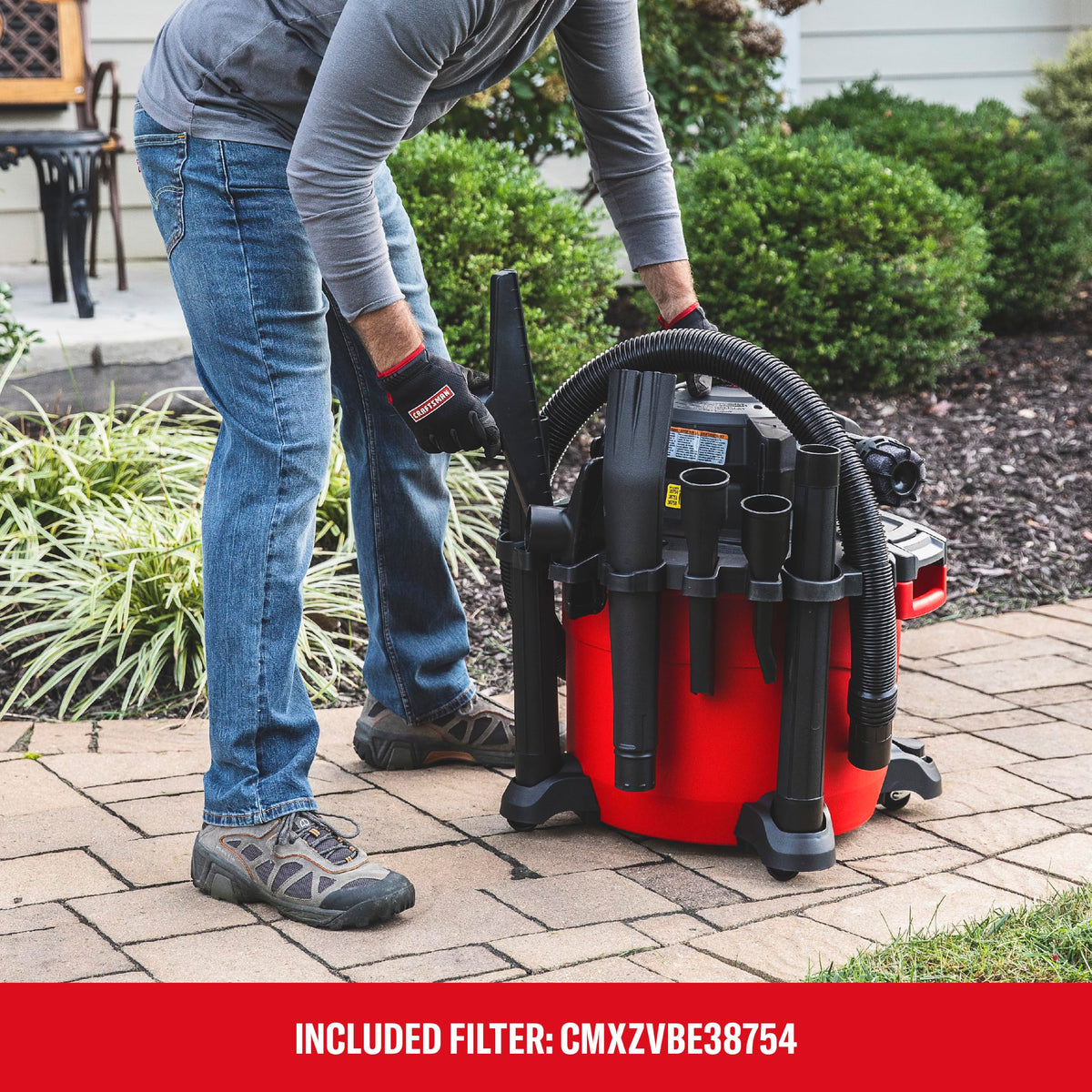 16 Gal. 6.5 Peak HP Wet Dry Vac with Detach Blower Y5862