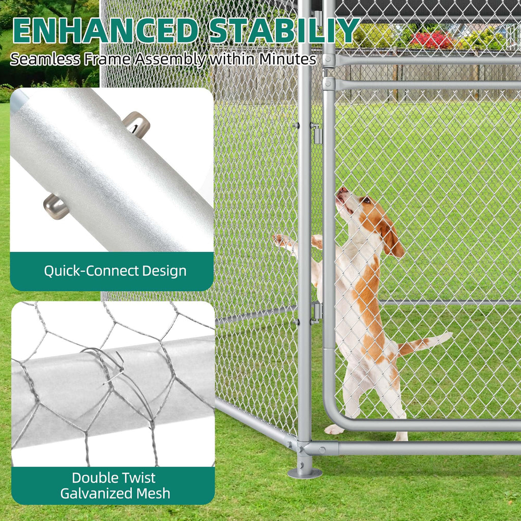 Extra Large Outdoor Dog Kennel T1809