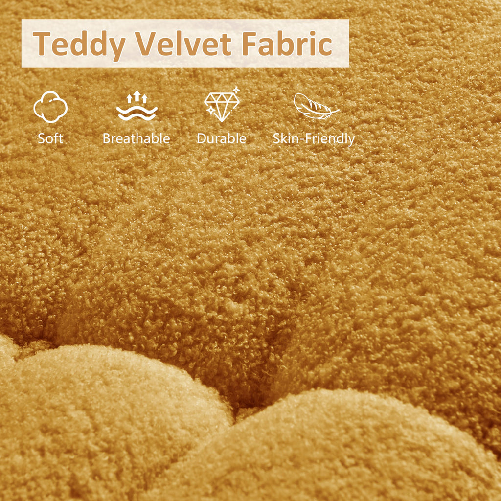 Yellow Memory Foam Bean Bag Chair F8918
